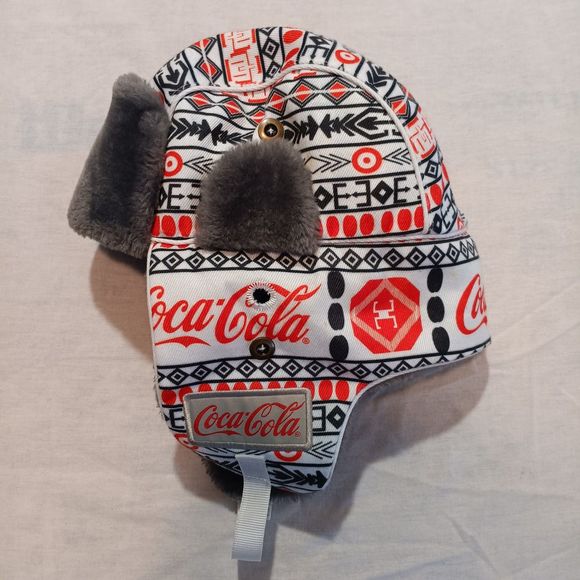 K-Products Other - Coca Cola Trapper Hat K Products One Size Winterwear